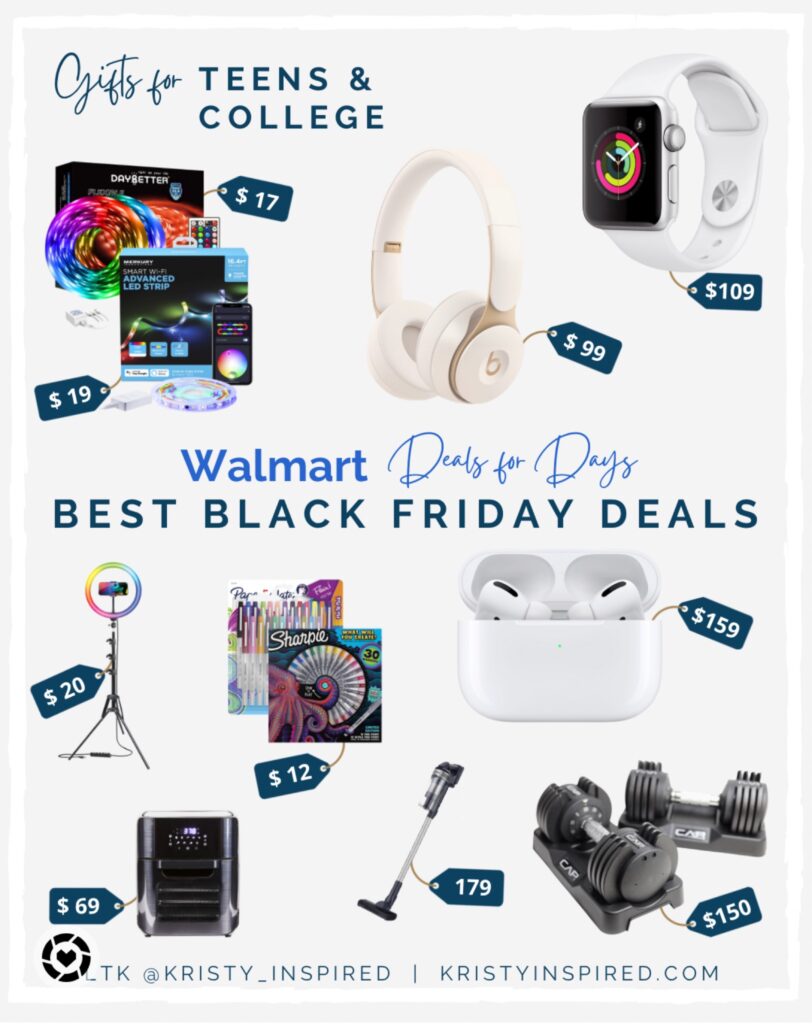 Best Black Friday Deal Walmart Teens and College Age