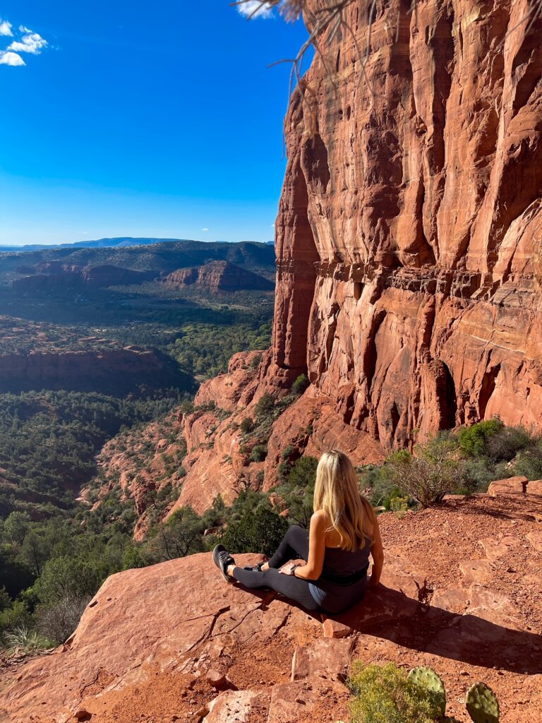 Kristy Inspired at Cathedral Rock in Sedona Arizona